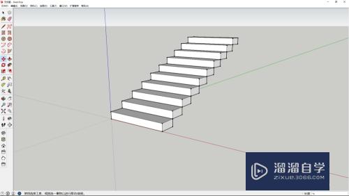 SketchUp<esred>如何</esred>快速<esred>绘制</esred><esred>楼梯</esred>？