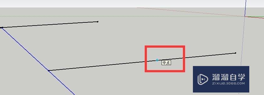 SketchUp草图大师绘图工具直线的使用