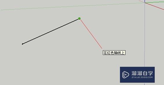 SketchUp草图大师绘图工具直线的使用