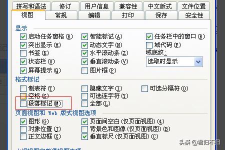 Word文档中空格中为什么显示圆点？