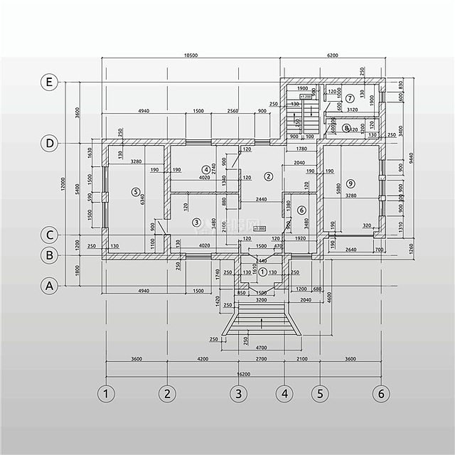 新手怎样看建筑施工图图片