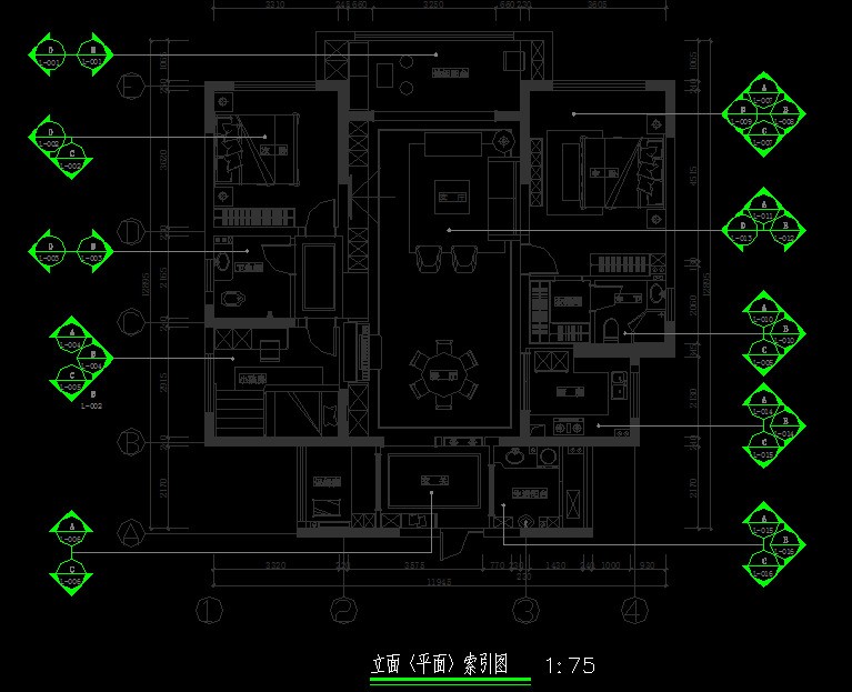 CAD房间立面图各个房间都要画吗？