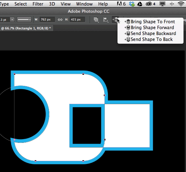 如何在ps中画出矢量图?