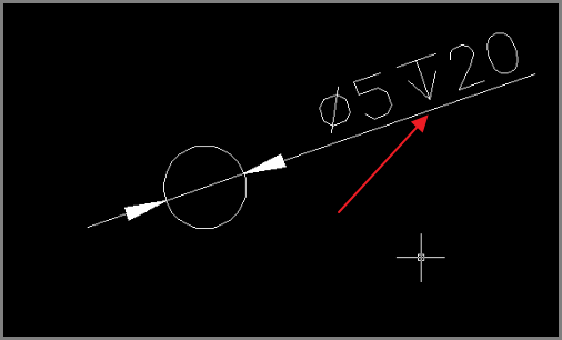 cad深度符号怎么打?