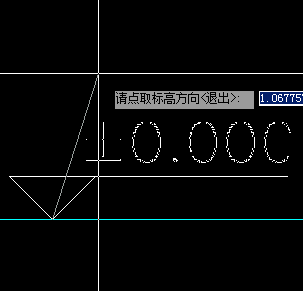 cad中怎样在吊顶中标高
