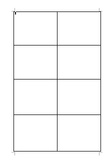 如何把word文档平均分成八份?