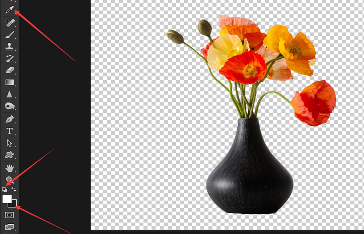 ps扩大画布如何填充空白处跟背景色一样?