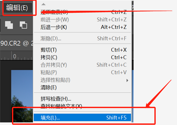 6,在填充的弹出对话框中选着内容识别,点击确定.