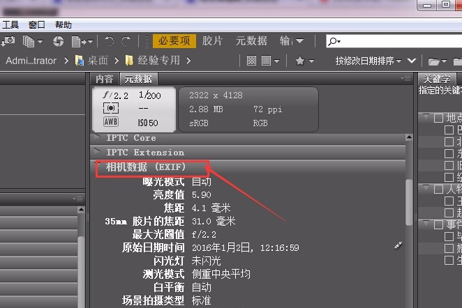 photoshop怎么查看照片信息