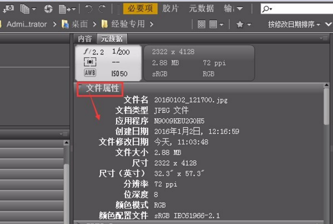 photoshop怎么查看照片信息?