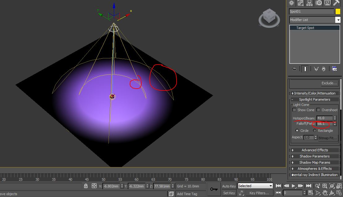 3dmax怎么打日灯