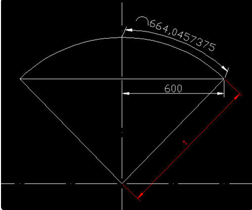 cad起点圆心角度画弧