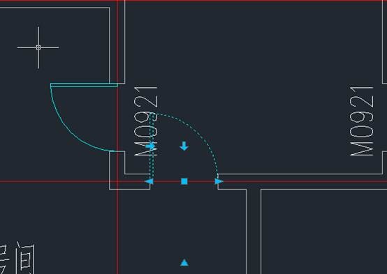 cad中門的畫法,cad中如何畫門?