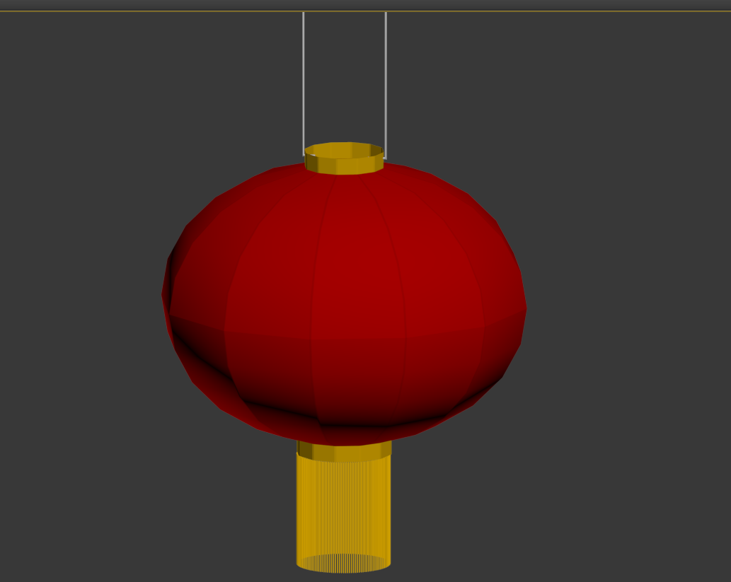 3dmax怎么做灯笼教程?