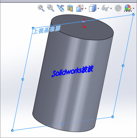 solidworks在弧面刻字体,如何操作,请高人指点?-3D溜溜网