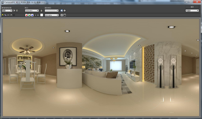 3dmax全景图渲染出图格式_3d溜溜网