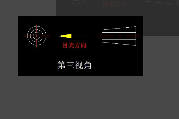 cad绘图中第一视角和第三视角有什么区别?