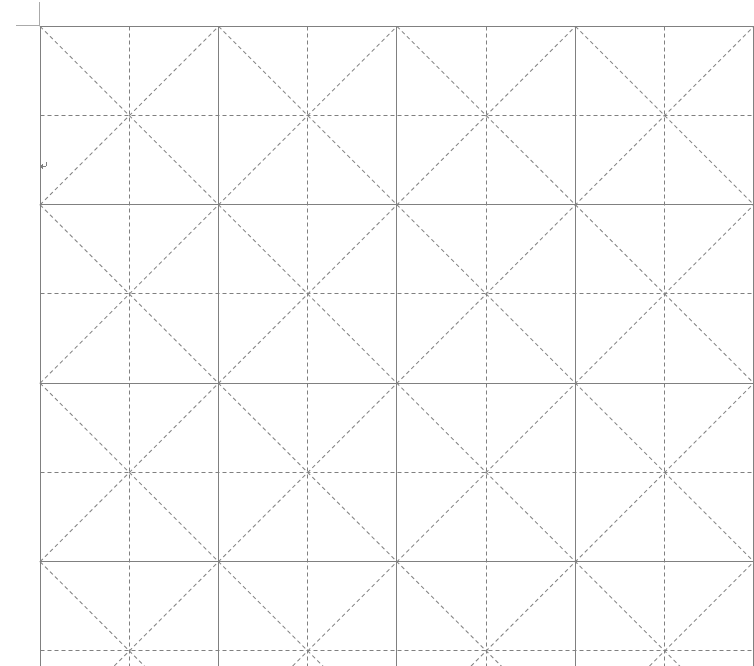 怎样在电脑上制作田字格，并在格子中添汉字？-3D溜溜网