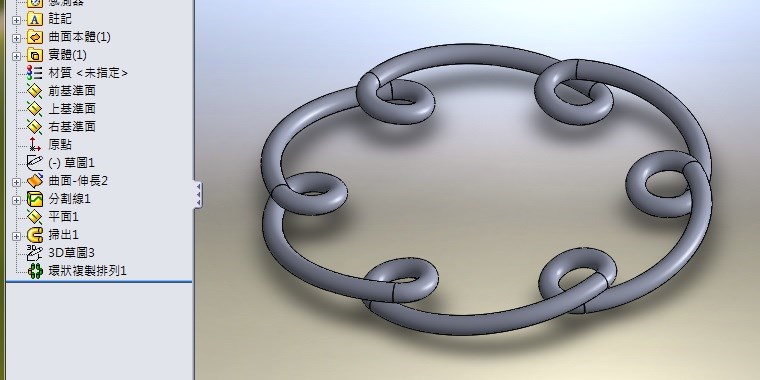 SolidWorks中怎么画钢丝绳弯曲3D?-3D溜溜网