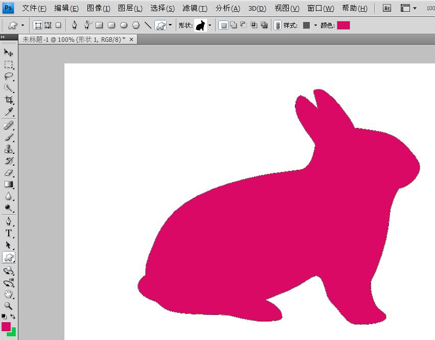 在ps里那些自定义形状素材怎么弄留个qq吧