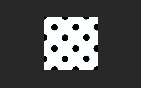 怎样用photoshop制作波点图案?