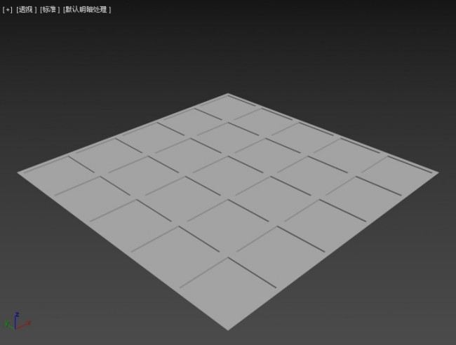 3dmax天花板建模要看开花具体的造型,建模的方法也不同,下面是一个