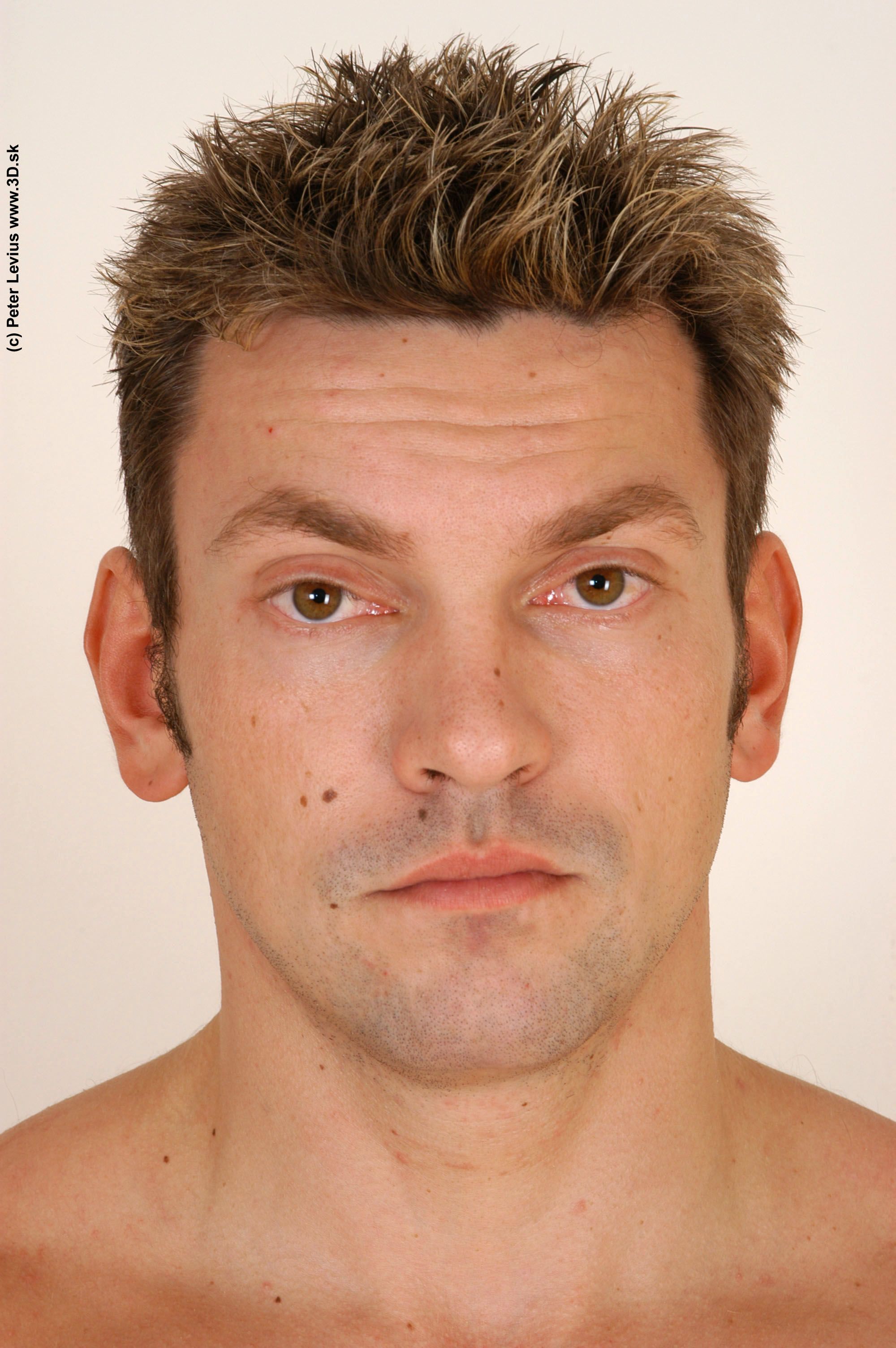 求一张人物头像的三视图(只要前面和测面)要清楚点点的哦