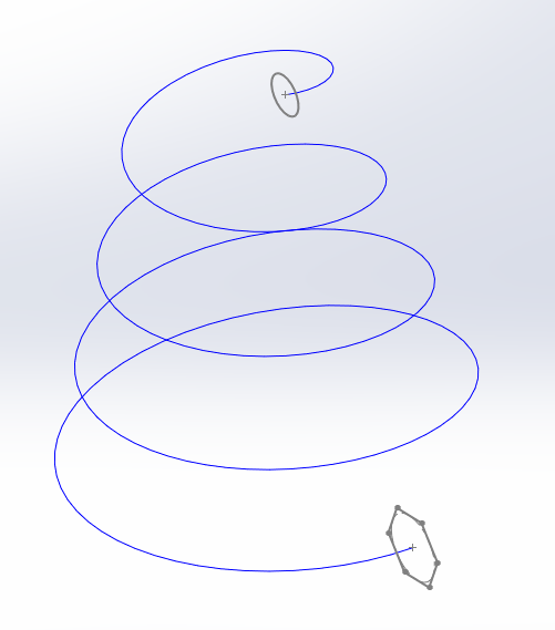 solidworks怎么画像这种的螺旋,在线等?