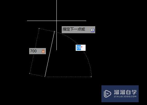 cad中如何繪製角度線