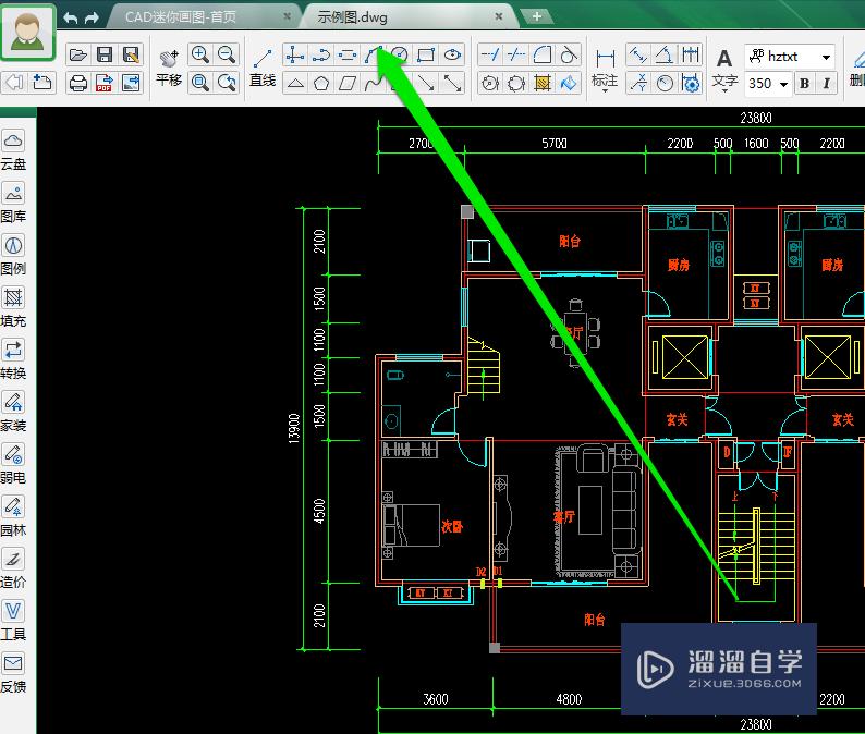 CAD如何绘制标高符号?_溜溜自学网