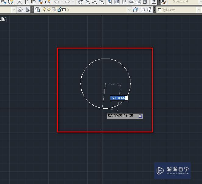 CAD中如何画圆的切线?