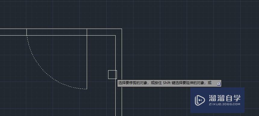 CAD怎样快速绘制出门?_溜溜自学网