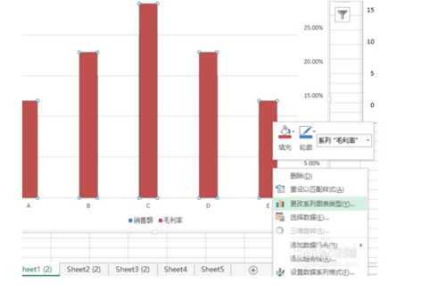 如何利用Excel绘制双y轴图表?-3D溜溜网