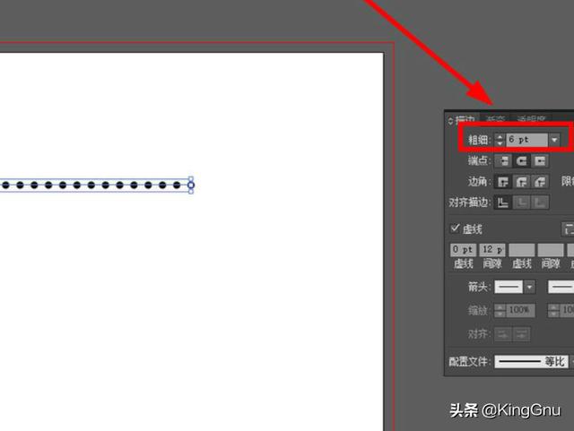AI怎么画圆点虚线？-3D溜溜网
