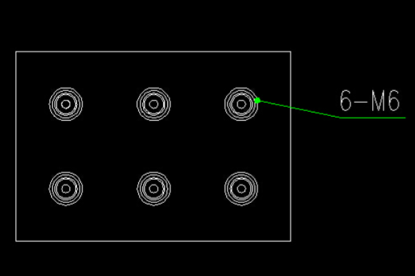 CAD怎么画m6螺纹孔？-3D溜溜网